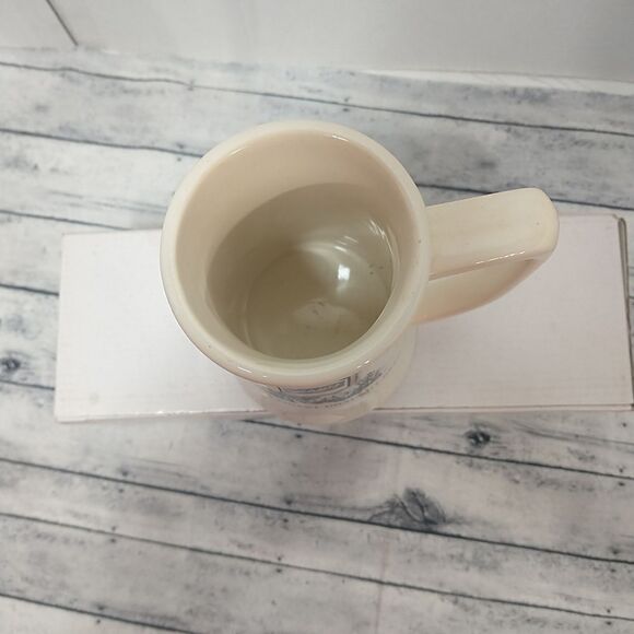 VINTAGE CERAMIC SCHLITZ BEER STEIN MUG WITH LARGE HANDLE - Picture 2 of 5